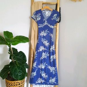 Vintage 90s Floral Dress